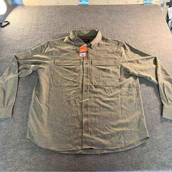 Boss Men's Tan XL long sleeve shirt - Picture 3 of 5
